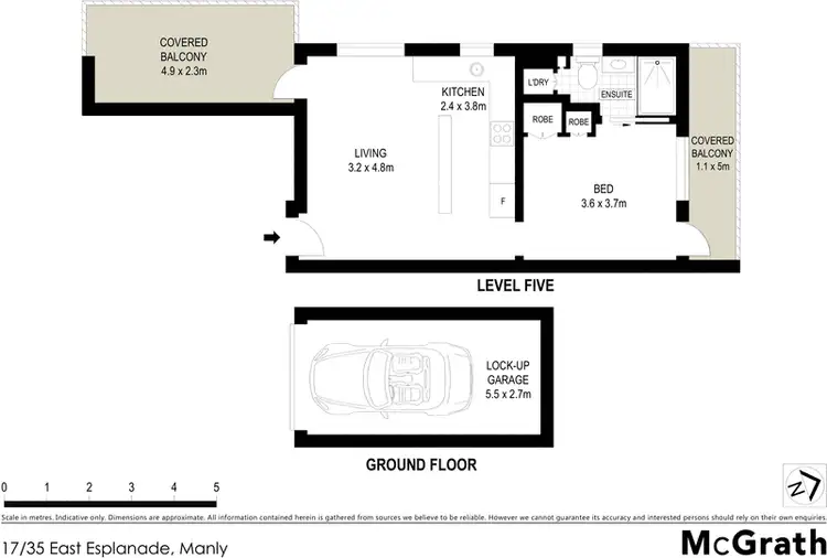 Floorplan of Homely apartment listing, 17/35 East Esplanade, Manly NSW 2095