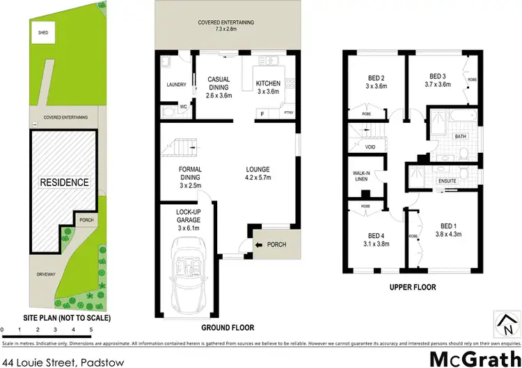 Floorplan of Homely house listing, 44 Louie Street, Padstow NSW 2211
