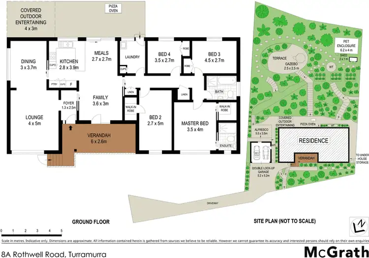 Floorplan of Homely house listing, 8A Rothwell Road, Turramurra NSW 2074