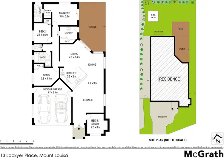Floorplan of Homely house listing, 13 Lockyer Place, Mount Louisa QLD 4814