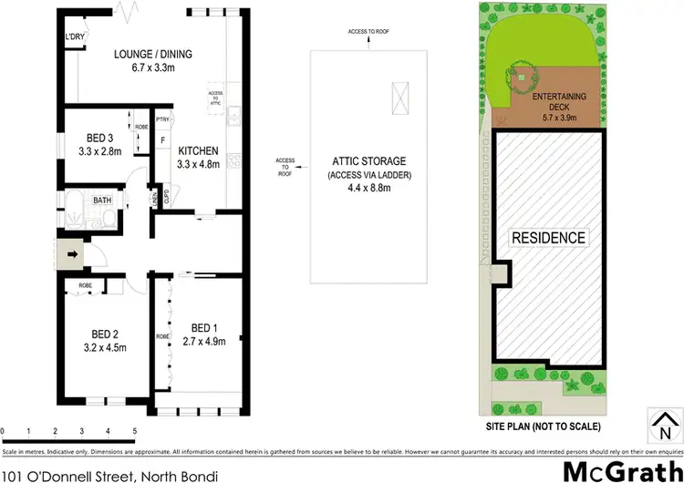 Floorplan of Homely house listing, 101 O'Donnell Street, North Bondi NSW 2026
