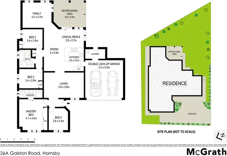 Floorplan of Homely house listing, 26A Galston Road, Hornsby NSW 2077