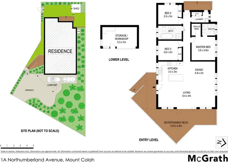 Floorplan of Homely house listing, 1A Northumberland Avenue, Mount Colah NSW 2079