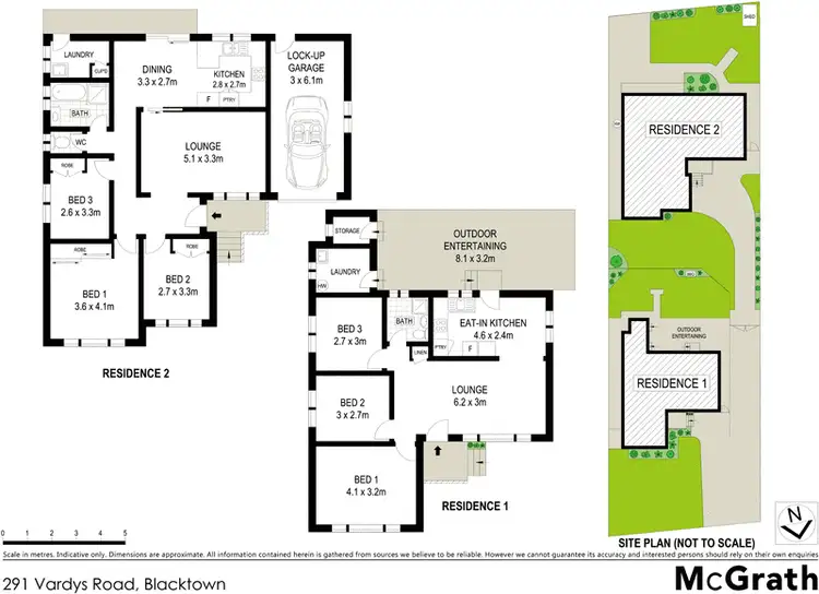 Floorplan of Homely house listing, 291 Vardys Road, Blacktown NSW 2148