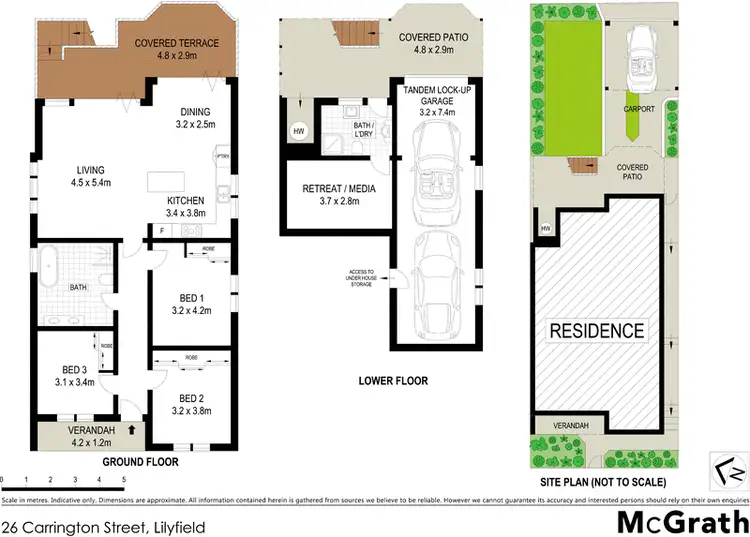 Floorplan of Homely house listing, 26 Carrington Street, Lilyfield NSW 2040