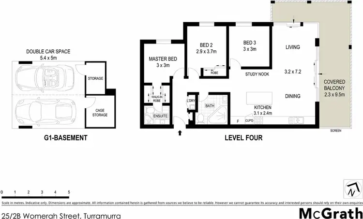 Floorplan of Homely apartment listing, 25/2B Womerah Street, Turramurra NSW 2074
