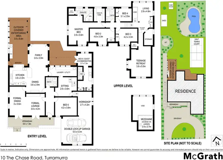 Floorplan of Homely house listing, 10 The Chase Road, Turramurra NSW 2074