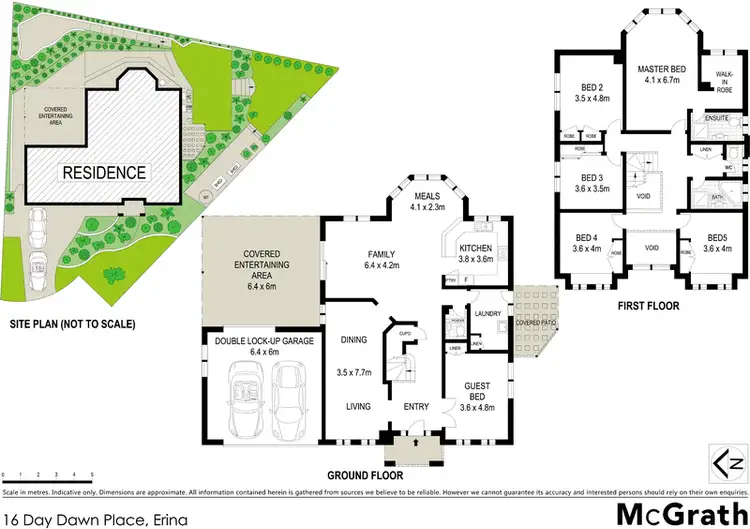 Floorplan of Homely house listing, 16 Day Dawn Place, Erina NSW 2250