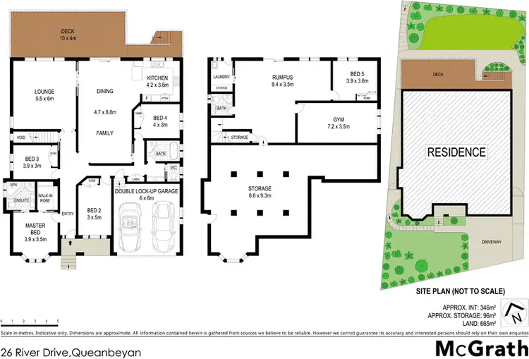 Floorplan of Homely house listing, 26 River Drive, Karabar NSW 2620