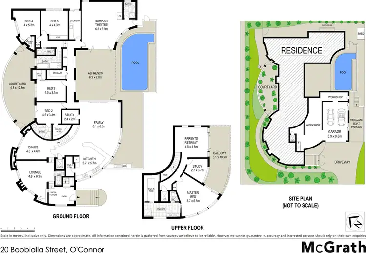 Floorplan of Homely house listing, 20 Boobialla Street, O'connor ACT 2602