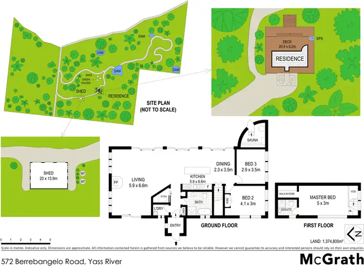 Floorplan of Homely rural property listing, 572 Berrebangelo Road, Gundaroo NSW 2620