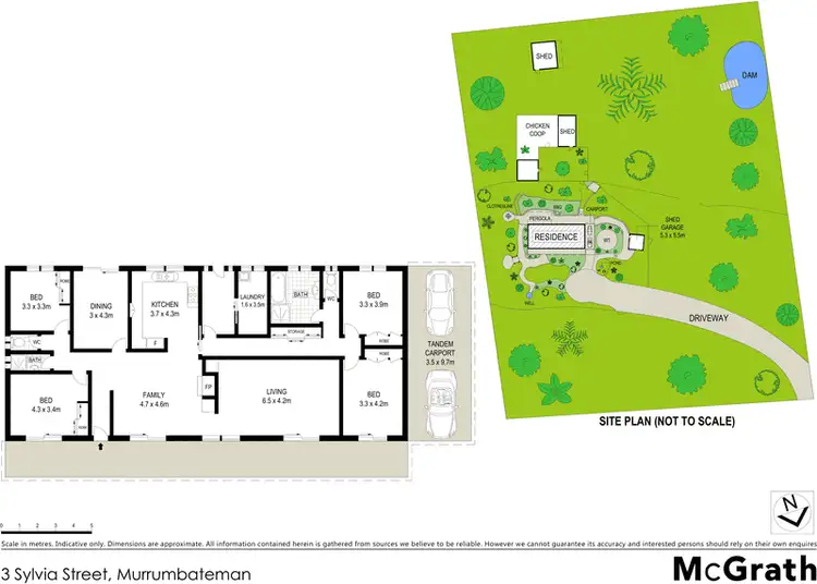 Floorplan of Homely house listing, 3 Sylvia Street, Murrumbateman NSW 2582