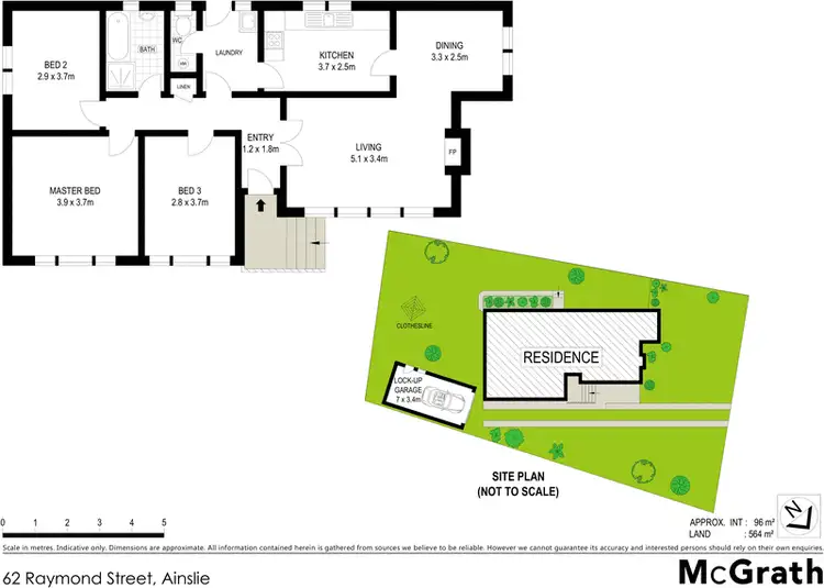 Floorplan of Homely house listing, 62 Raymond Street, Ainslie ACT 2602