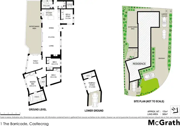 Floorplan of Homely house listing, 1 The Barricade, Castlecrag NSW 2068