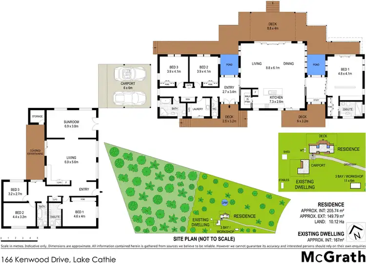 Floorplan of Homely rural property listing, 166 Kenwood Drive, Lake Cathie NSW 2445