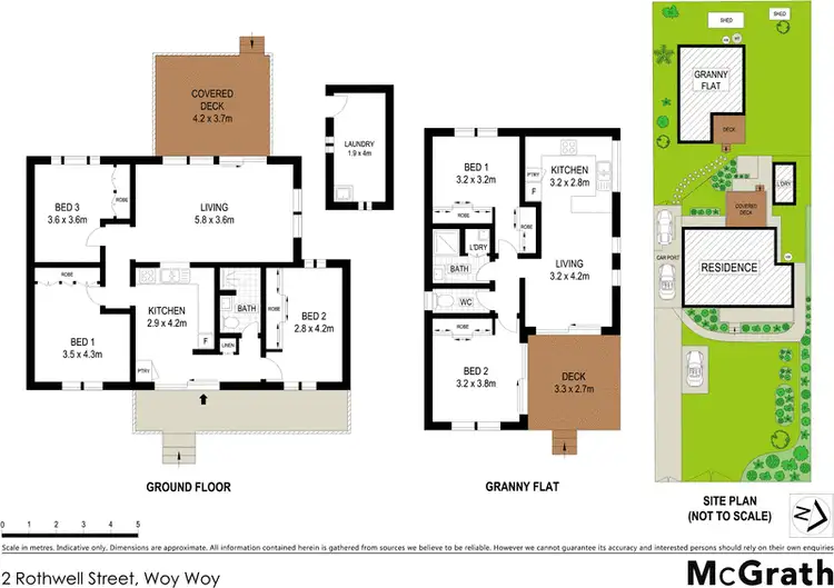 Floorplan of Homely house listing, 2 Rothwell Street, Woy Woy NSW 2256