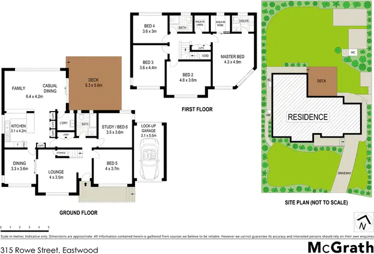 Floorplan of Homely house listing, 315 Rowe Street, Eastwood NSW 2122