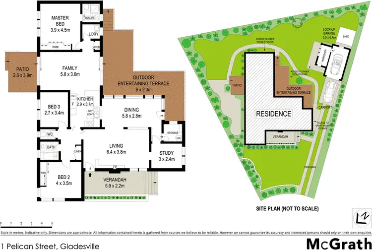 Floorplan of Homely house listing, 1 Pelican Street, Gladesville NSW 2111