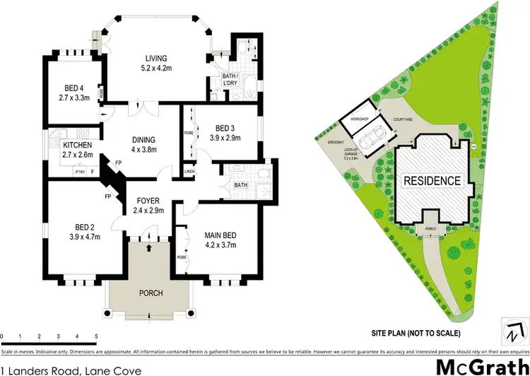 Floorplan of Homely house listing, 1 Landers Road, Lane Cove NSW 2066