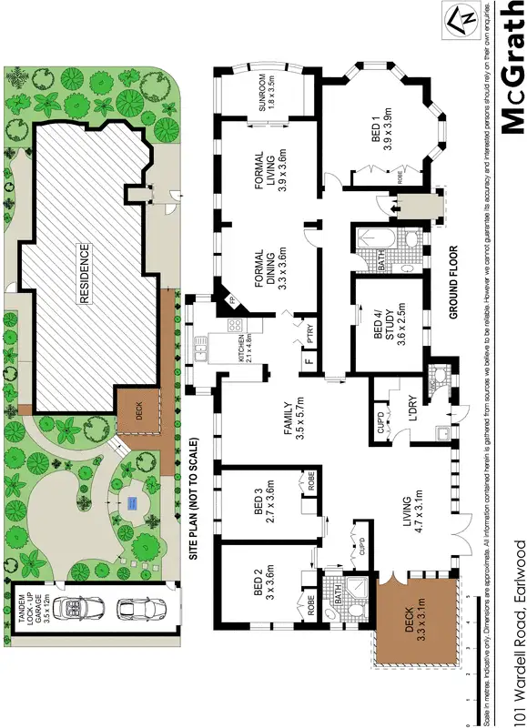 Floorplan of Homely house listing, 101 Wardell Road, Earlwood NSW 2206