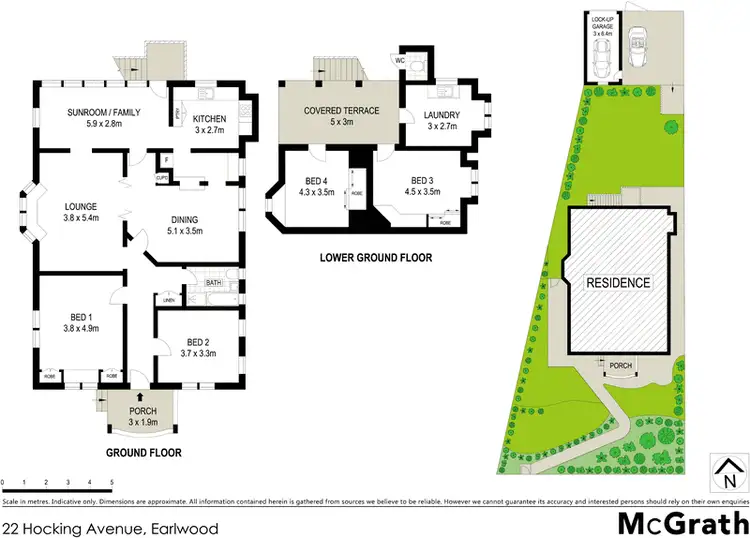 Floorplan of Homely house listing, 22 Hocking Avenue, Earlwood NSW 2206