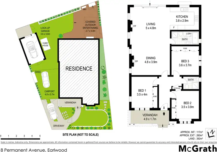 Floorplan of Homely house listing, 8 Permanent Avenue, Earlwood NSW 2206