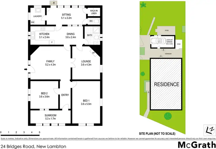 Floorplan of Homely house listing, 24 Bridges Road, New Lambton NSW 2305