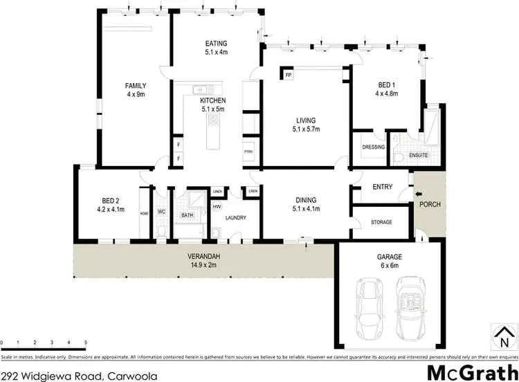Floorplan of Homely rural property listing, 292 Widgiewa Road, Carwoola NSW 2620