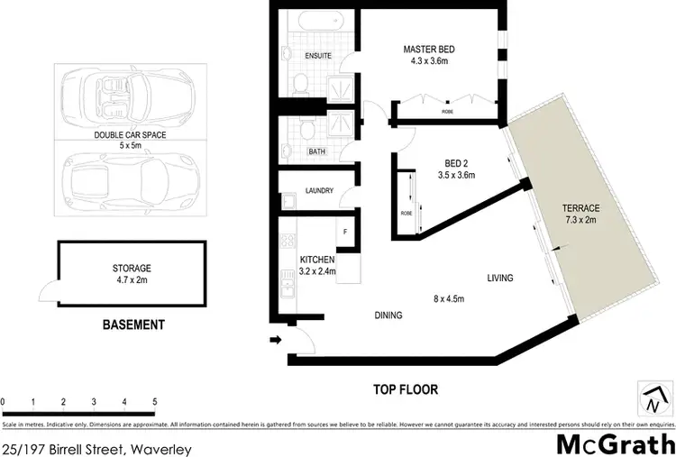 Floorplan of Homely apartment listing, 25/197 Birrell Street, Waverley NSW 2024