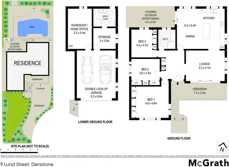 Floorplan of Homely house listing, 9 Lund Street, Denistone NSW 2114