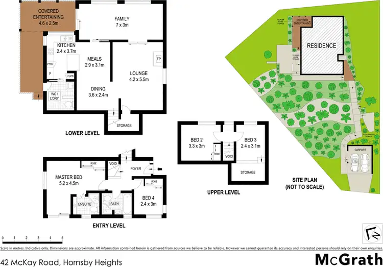 Floorplan of Homely house listing, 42 McKay Road, Hornsby Heights NSW 2077
