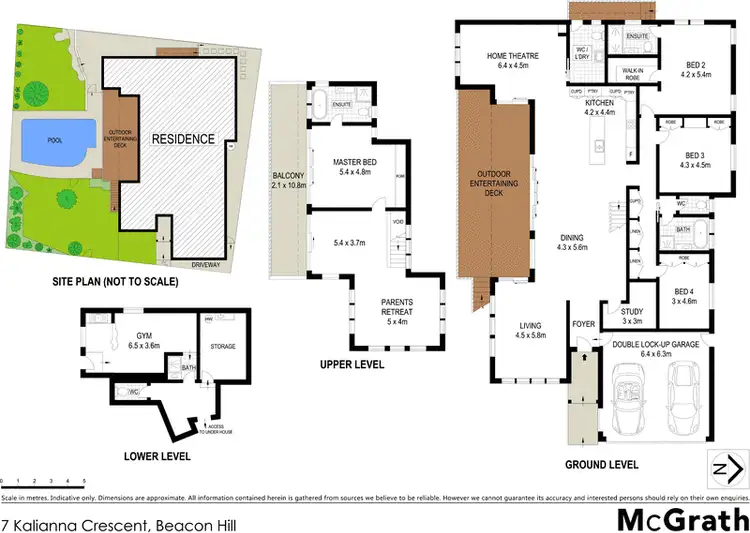 Floorplan of Homely house listing, 7 Kalianna Crescent, Beacon Hill NSW 2100