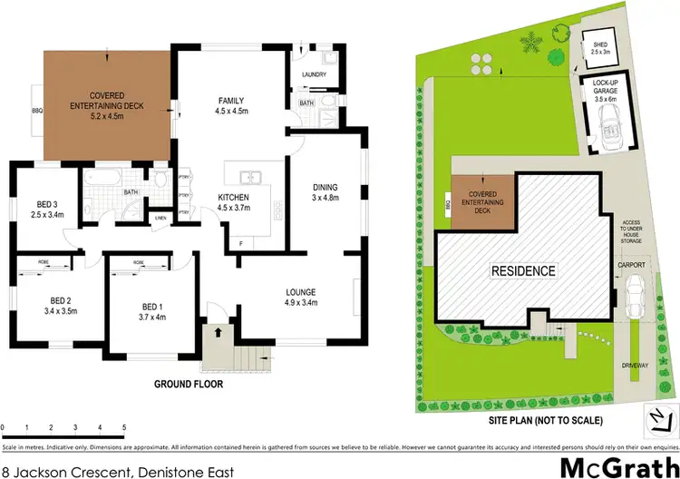 Floorplan of Homely house listing, 8 Jackson Crescent, Denistone East NSW 2112