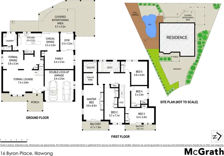Floorplan of Homely house listing, 16 Byron Place, Illawong NSW 2234