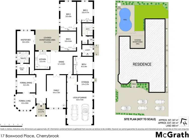Floorplan of Homely house listing, 17 Boxwood Place, Cherrybrook NSW 2126