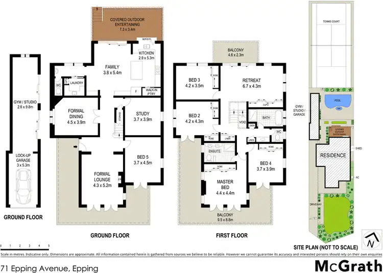 Floorplan of Homely house listing, 71 Epping Avenue, Epping NSW 2121