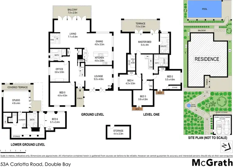 Floorplan of Homely house listing, 53A Carlotta Road, Double Bay NSW 2028