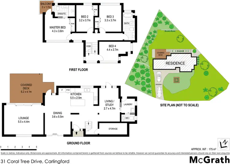 Floorplan of Homely house listing, 31 Coral Tree Drive, Carlingford NSW 2118