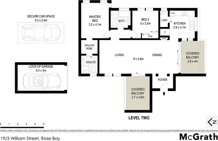 Floorplan of Homely apartment listing, 19/3 William Street, Rose Bay NSW 2029