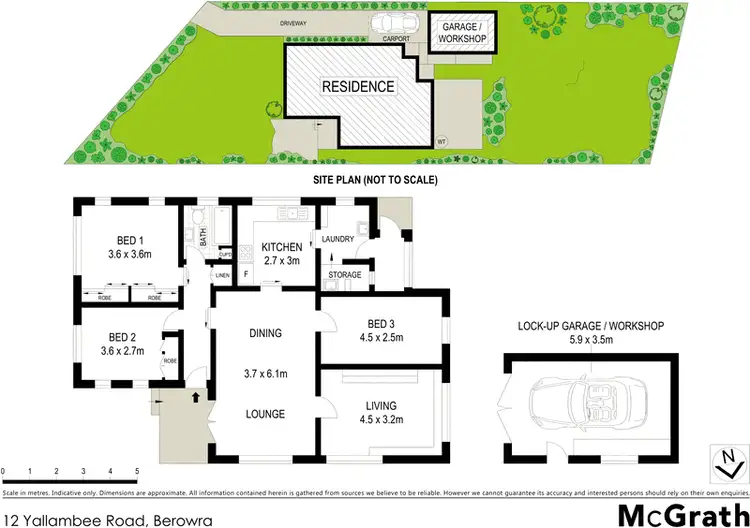 Floorplan of Homely house listing, 12 Yallambee Road, Berowra NSW 2081