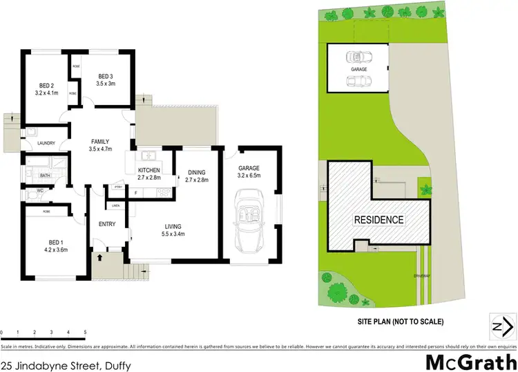 Floorplan of Homely house listing, 25 Jindabyne Street, Duffy ACT 2611
