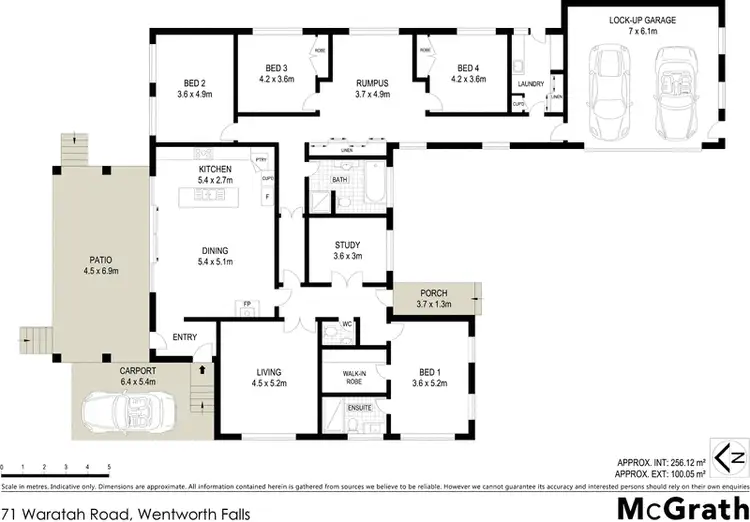 Floorplan of Homely house listing, 71 Waratah Road, Wentworth Falls NSW 2782