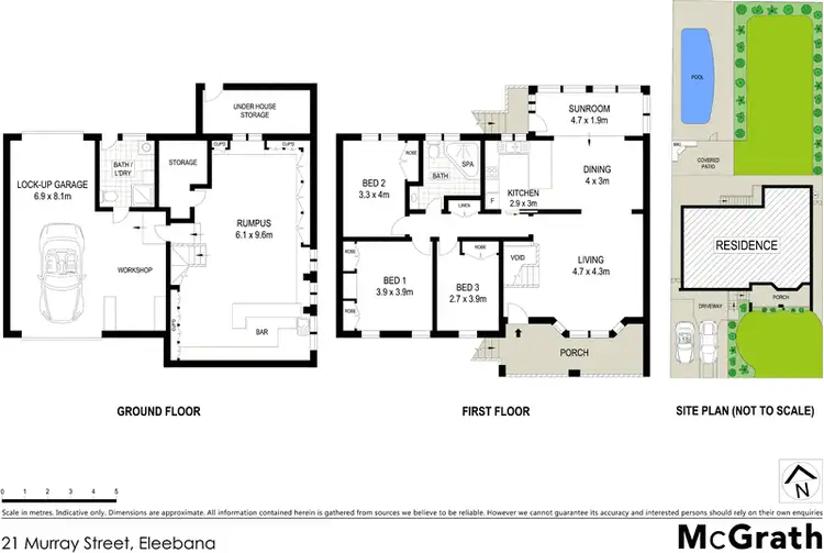 Floorplan of Homely house listing, 21 Murray Street, Eleebana NSW 2282