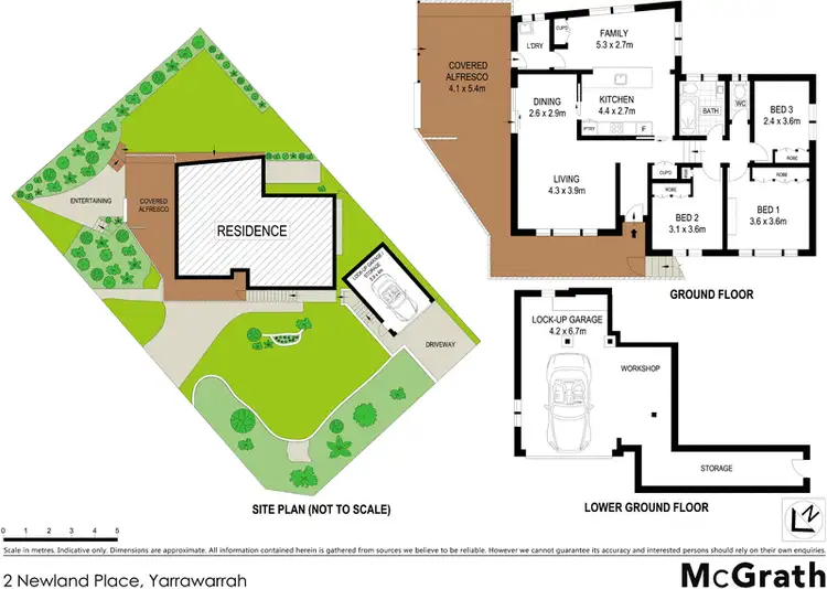 Floorplan of Homely house listing, 2 Newland Place, Yarrawarrah NSW 2233