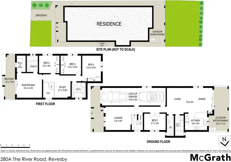 Floorplan of Homely house listing, 280A The River Road, Revesby NSW 2212