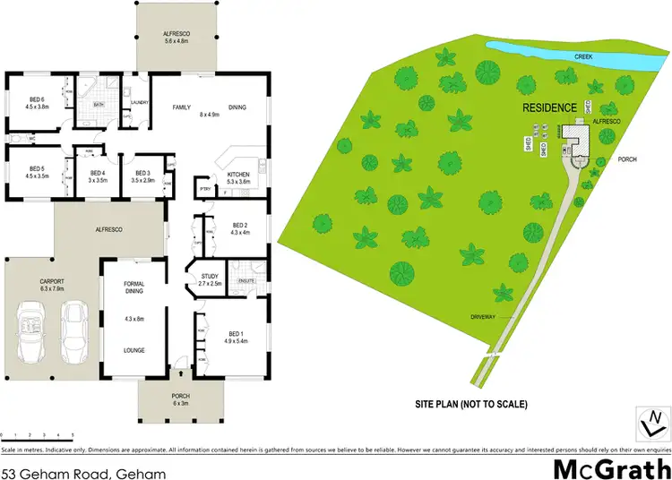 Floorplan of Homely house listing, 53 Geham Road, Geham QLD 4352