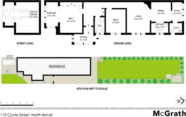 Floorplan of Homely house listing, 110 Clyde Street, North Bondi NSW 2026