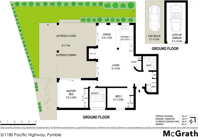 Floorplan of Homely apartment listing, 3/1180 Pacific Highway, Pymble NSW 2073