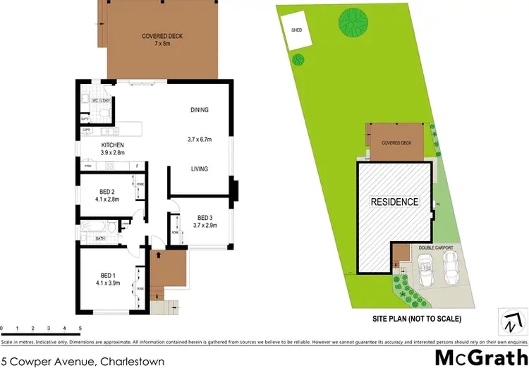 Floorplan of Homely house listing, 5 Cowper Avenue, Charlestown NSW 2290