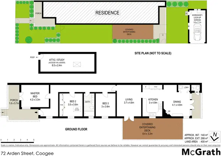 Floorplan of Homely house listing, 72 Arden Street, Coogee NSW 2034